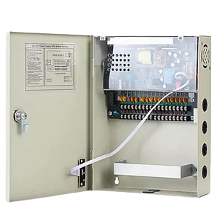 Coffret d'Alimentation secourue 18ports avec emplacement batterie 12V 250W